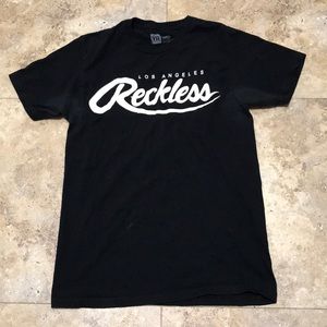 Black Reckless tee